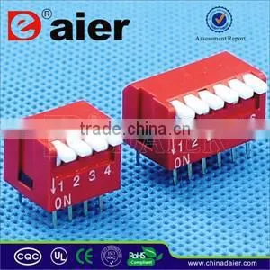 2.54mm Piano Type Dip Switch 8 Way 8 Pin Dip Switch Datasheet And 12 Position Dip Switch Piano Sw Type thumbnail-1