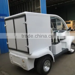 4 Seats, Electric Delivery Vehicles Sale With Cargo Box EG6043KCX, thumbnail-1
