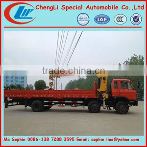 Truck Crane, Used Crane Truck, 6x2 Dongfeng Truck With Crane 10,000kg Truck Mounted Crane thumbnail-1