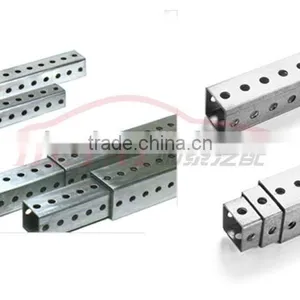 China Galvanized Stainless Steel Telescoping Square Tube With Hole thumbnail-3
