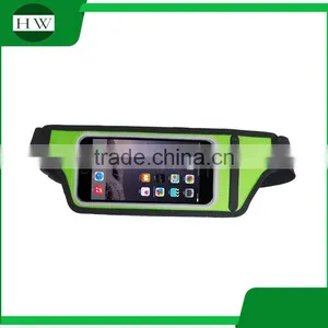 Wholesale Custom Logo Printed PVC Sport Jogging Smartphone, Mobilephone Funny Packed With Running Belt Waist Belt and Waist Bag thumbnail-1