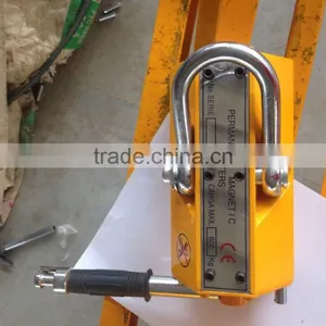 600kg Manual Permanent Lifting Magnet for Lifting Steel Plate thumbnail-2