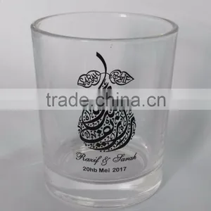 Glassware Custom Decal Logo Couple Glass Mugs thumbnail-1