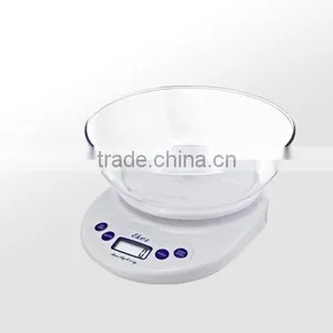 Digital Scale Weighting Scale Kitchen Food Plastic Apparatus thumbnail-1