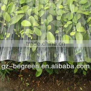 PC Corrugated Sheet ( Transparent),PC Wave Sheet,polycarbonate Tile thumbnail-1
