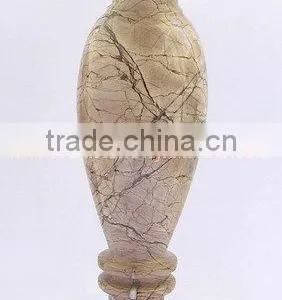 BEAUTIFUL MARINA PINK MARBLE FLOWER VASES thumbnail-6