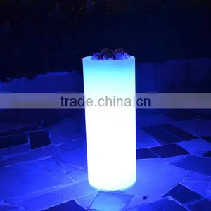 Home Gardon Decor Led Flower Pot Color Change Vase thumbnail-1