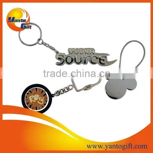 Custom Metal Die Cut Keychain thumbnail-1
