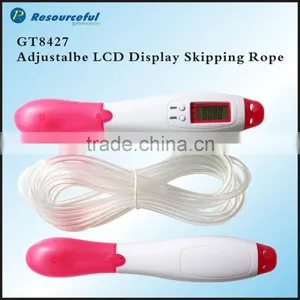 Adjustable LCD Display Skipping Rope thumbnail-1