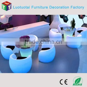 New Item Led Furniture 16 Color Change Remote Control Wireless Led Bar Chair thumbnail-5