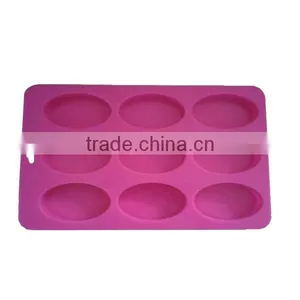 Oval Shape Silicone Cake Molds thumbnail-1
