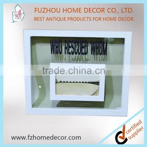 2016 New Style Glass Printing Wooden Photo Frame With Inset Inner Board thumbnail-1