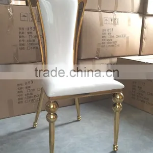 New Modern Stainless Steel Dining Chair for Sale thumbnail-1