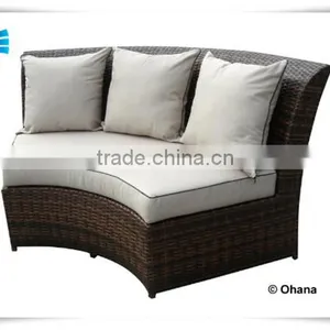 Outdoor Rattan Sofa Cum Bed thumbnail-2