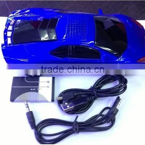 2016 Newest Car Shape Bluetooth Speaker In Car Shape Support TF Card Bluetooth Speaker thumbnail-5
