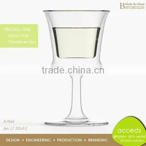 Custom Unbreakable Cappuccino 150ml Glass Cup thumbnail-1
