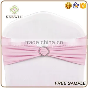 Hot Sale Polyester Spandex Ruffle Chair Sash thumbnail-4