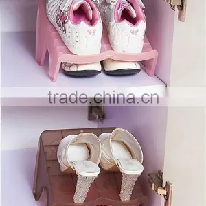 Multi-Function Double Layer Plastic Shoe Rack thumbnail-4