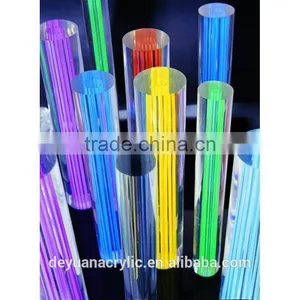 High Quality 75OD Transparent Acrylic Clear Plastic Tube Pipe thumbnail-6