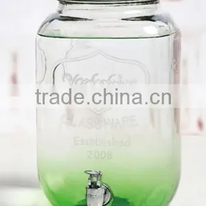 8L Square Glass Beverage Dispenser With S/s Tap thumbnail-2
