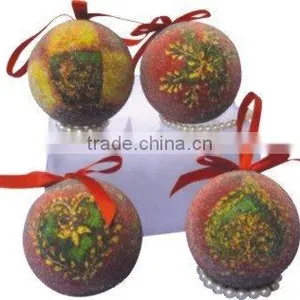 Polyfoam Decoration Christmas Ball for Tree Hanging Ornament thumbnail-1
