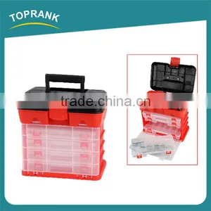 New Design Multi Compartments Portable Mechanic us General Plastic Tool Box thumbnail-1
