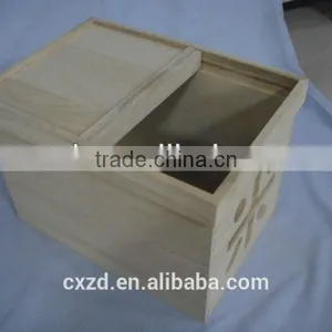Environmental Friendly Wood Grain Rice Storage Box With Sliding Lid thumbnail-1