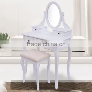 Shandong Bedroom Furniture Wood Makeup Sets thumbnail-1