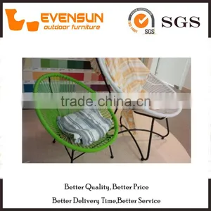 Egg Shape Rattan Chair Cushions thumbnail-1