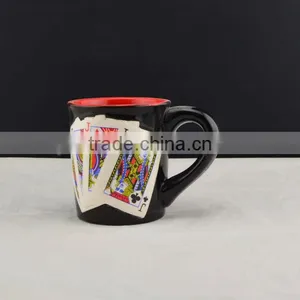 Porcelain Ceramic Coffee Mug With Lid thumbnail-1