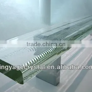Clear Crystal Glass Panels As Home Decoration thumbnail-1