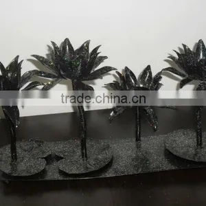 Decorative Votive Holder Lotus Design thumbnail-1