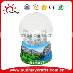 Polyresin Water Globe With Elephant Figurine Inside thumbnail-2
