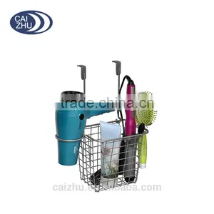 Over the Cabinet Door Wire Caddy Holder Hair Dryer Holder and Storage thumbnail-1