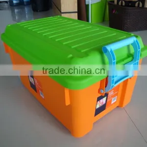 65L Plastic Car Storage Box /tool Box/car Trunk With Lock thumbnail-2