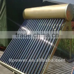 Three Element Vacuum Tube Non-press Solar Water Heater thumbnail-1