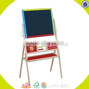 Wholesale Useful Wooden Easel Board Top Quality Baby Wooden Easel Board Educational Baby Wooden Easel Board W12B012 thumbnail-1