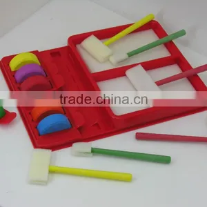 2016 Hot Selling Rainbow Art Set W/plastic Tray, Diy Rainbow Art Set With Brush, Watercolor Rainbow Art Set, thumbnail-2