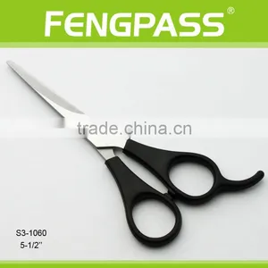 S3-1060 5-1/2" Inch 2CR13 Stainless Steel With PP Handle Handmade Hair Shears Thinning Scissors thumbnail-1