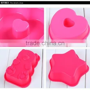 DIY Cake Mold Silicone Cute Shape Cookie Mould thumbnail-1