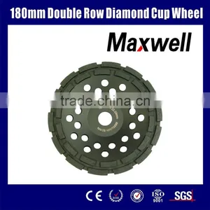 180mm Double Row Diamond Cup Wheel thumbnail-1