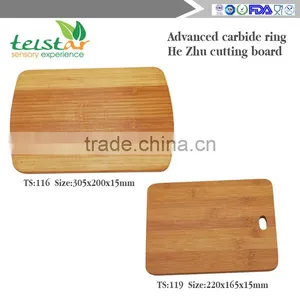 100% Eco-Friendly Square Organic Bamboo Cutting Boards Wholesale thumbnail-2