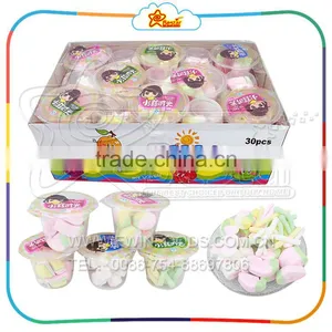 Assorted Small Cup Fruit Flavor Marshmallow thumbnail-1