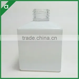 White Frosted Square Glass Bottle for 80ml Reed Diffuser Oil With Glass Stopper thumbnail-1