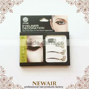 Silvery Temporary Eyeliner Tattoo Sticker thumbnail-1