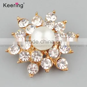 Fashionable Custom Shirt Metal Pearl Button for Decoration WBK-1483 thumbnail-1