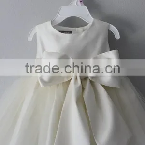 Perfect Special Occasion Flower Kids Girls Dress With Tulle Skirt Girls Tutu Dress Bow At Back Beautiful Model 2016 HSD5838 thumbnail-4