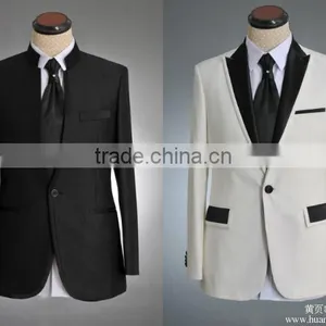 2015 Latest Suit Styles for Men Polyester Viscose Fabric Surge thumbnail-1