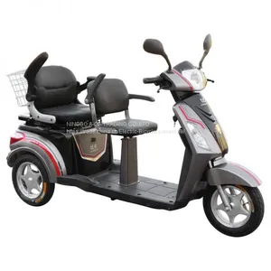 High Quality Electric Disabled Scooter in Special Offer, Electric Mobility Tricycle With Double Deluxe Saddle thumbnail-2