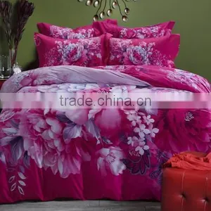 Competitive Price Digital Printed Chinese Cheap Bedspreads,choice Hotels Satin Bedding thumbnail-3